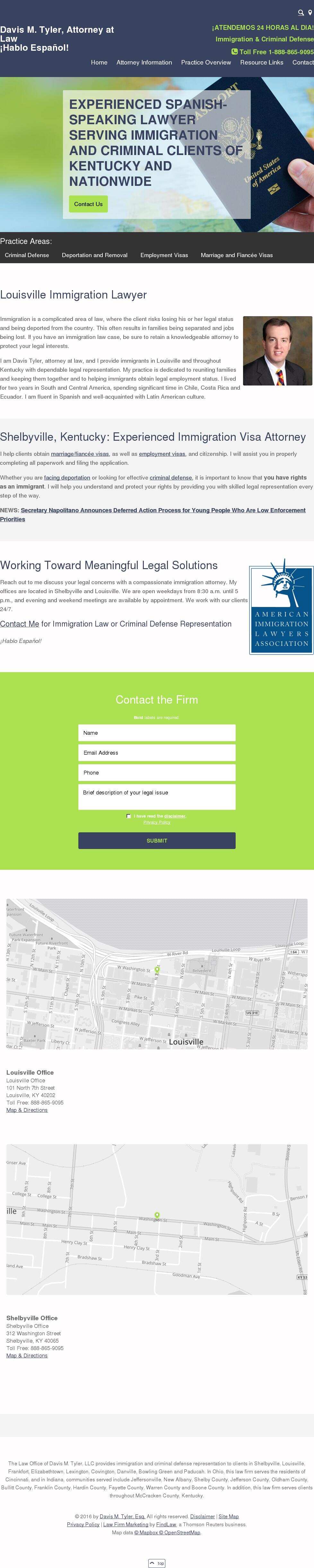 Davis M. Tyler, Esq. - Louisville KY Lawyers