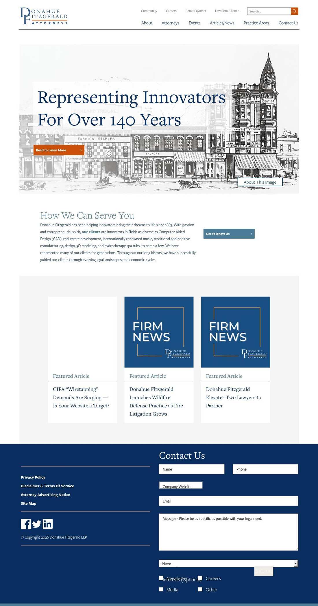 Donahue Fitzgerald LLP - Oakland CA Lawyers