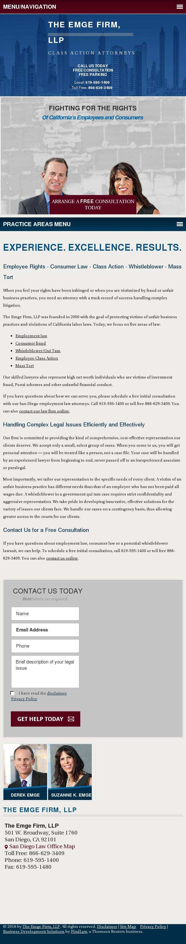 Emge & Associates - San Diego CA Lawyers
