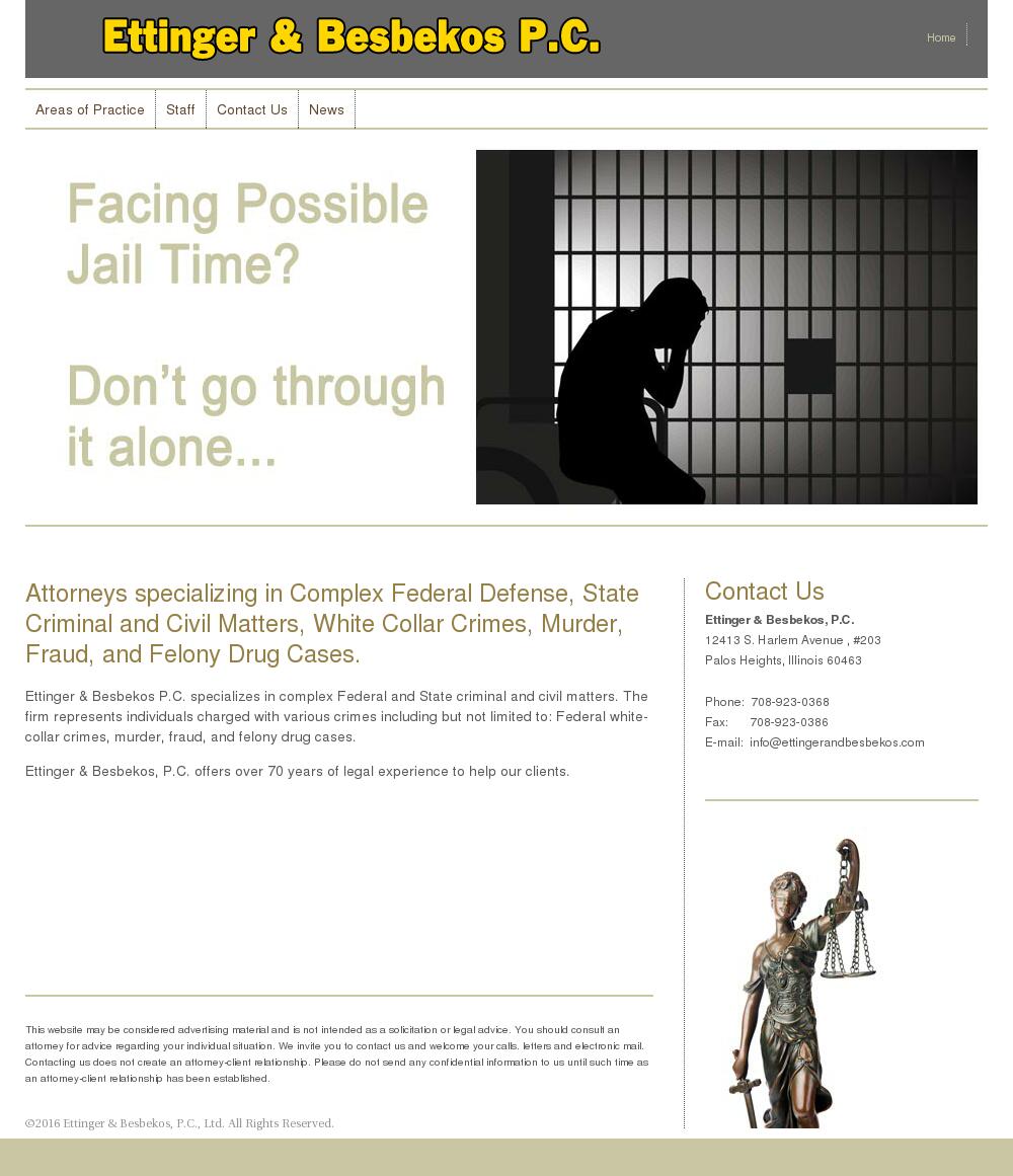 Ettinger & Besbekos, P.C. - Palos Heights IL Lawyers