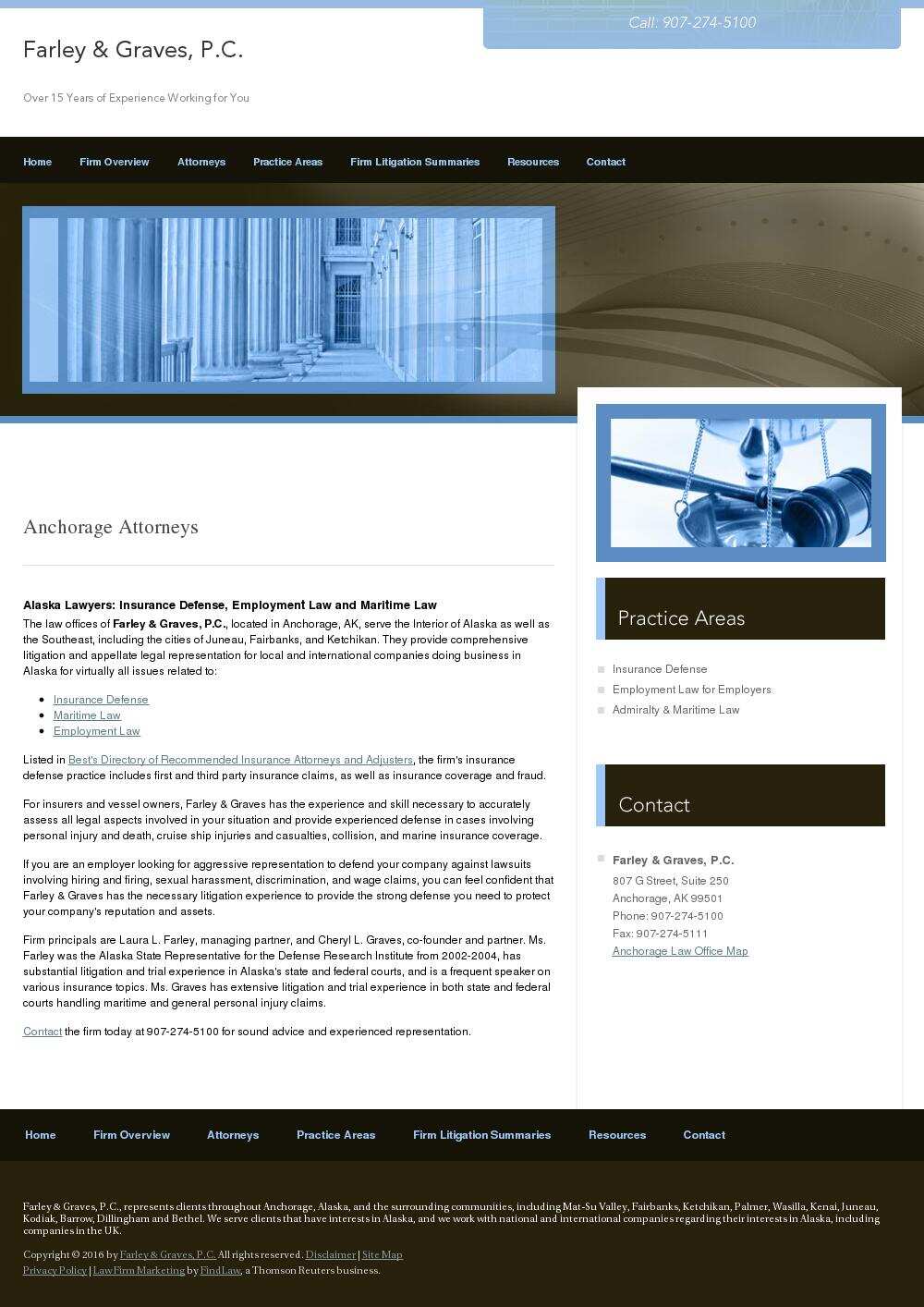 Farley & Graves, P.C. - Anchorage AK Lawyers