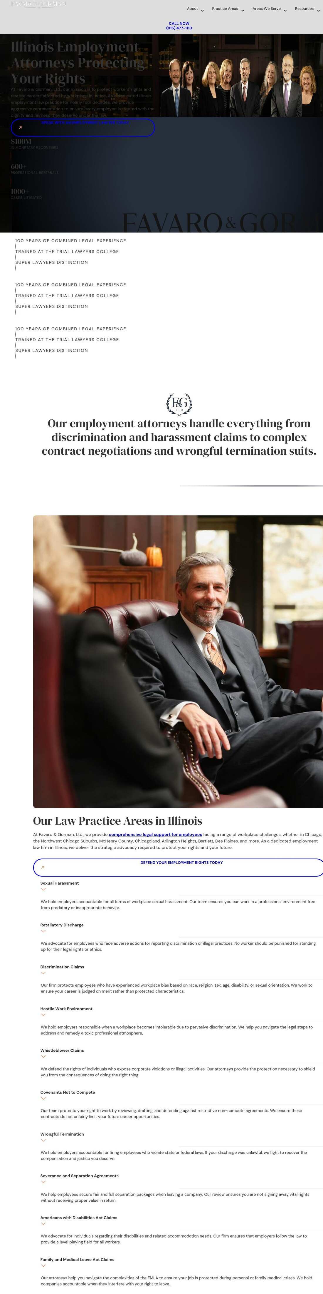 Favaro & Gorman, Ltd. - Palatine IL Lawyers
