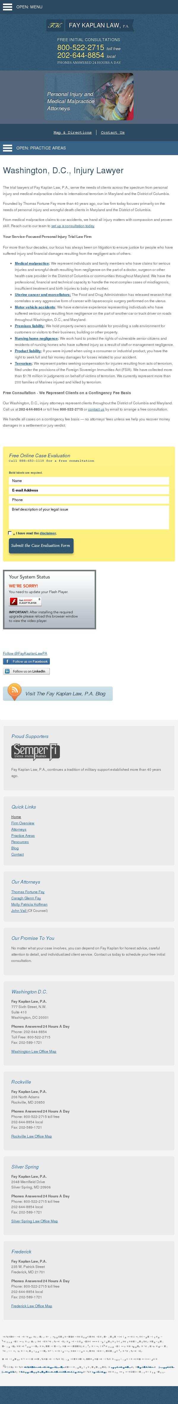 Fay Kaplan Law, P.A. - Washington DC Lawyers
