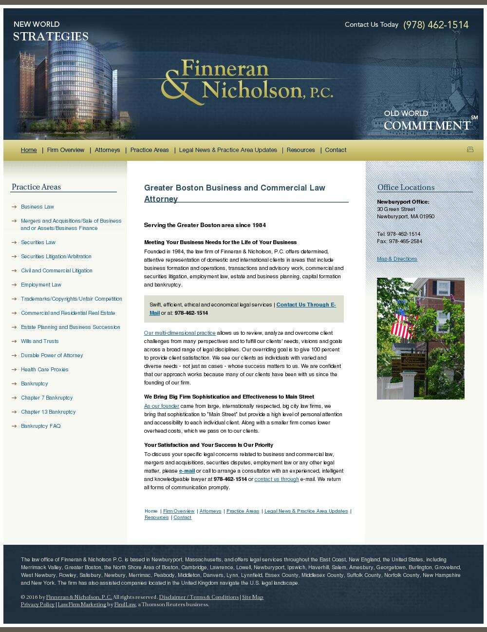 Finneran & Nicholson, P.C. - Newburyport MA Lawyers