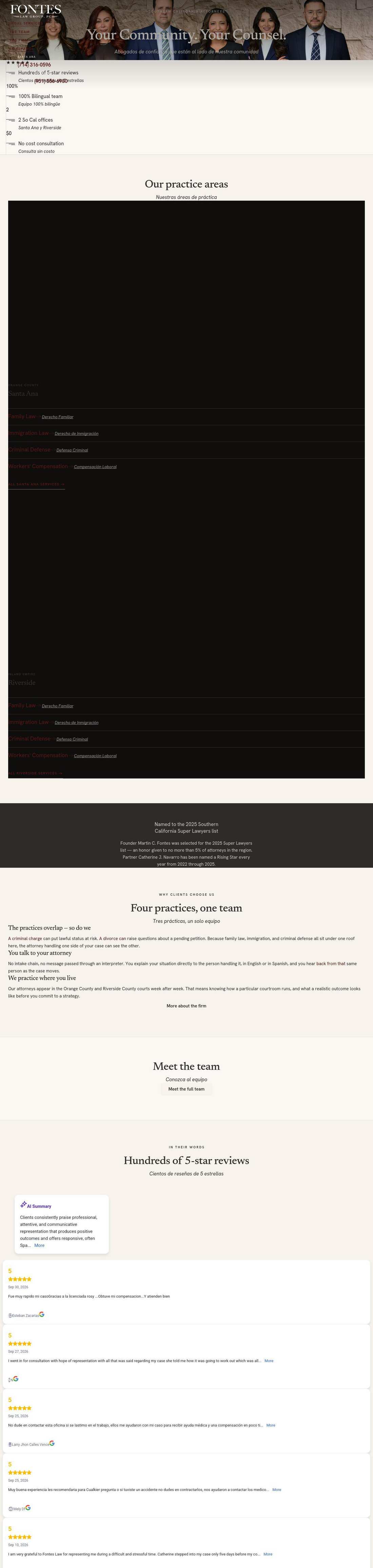 Fontes Figueroa Law Group, APC - Santa Ana CA Lawyers