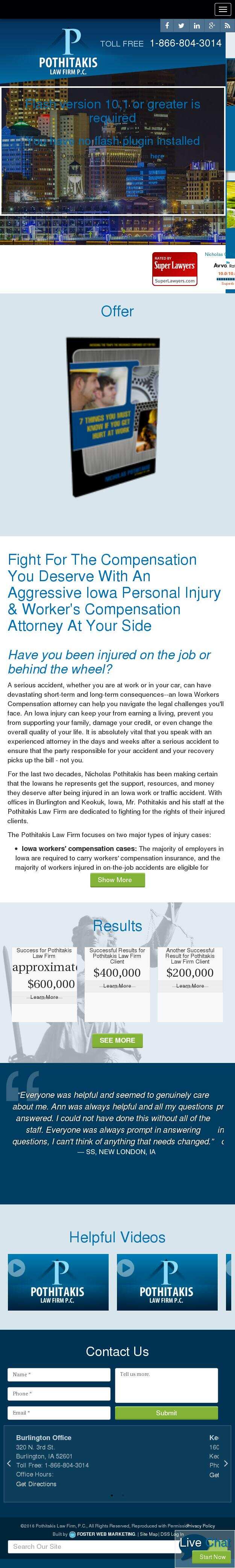 G. Pothitakis Nicholas - Burlington IA Lawyers