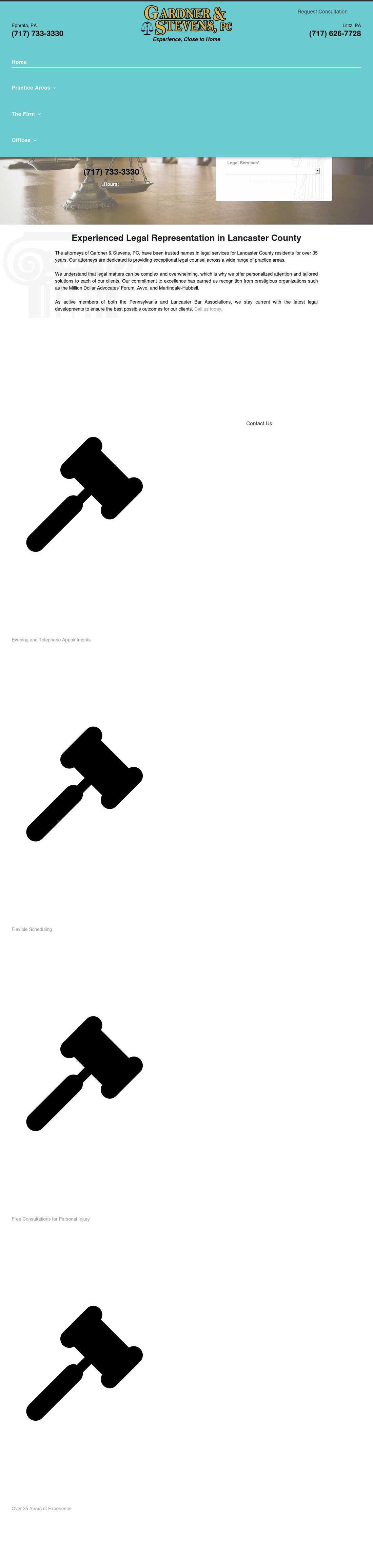 Gardner & Stevens, PC - Ephrata PA Lawyers