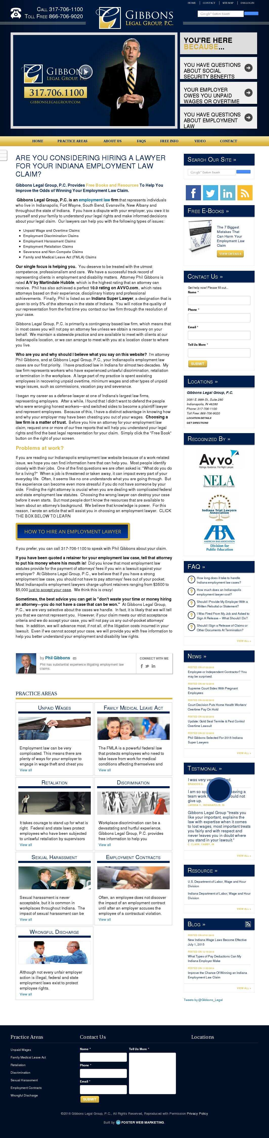 Gibbons Legal Group, P.C. - Indianapolis IN Lawyers