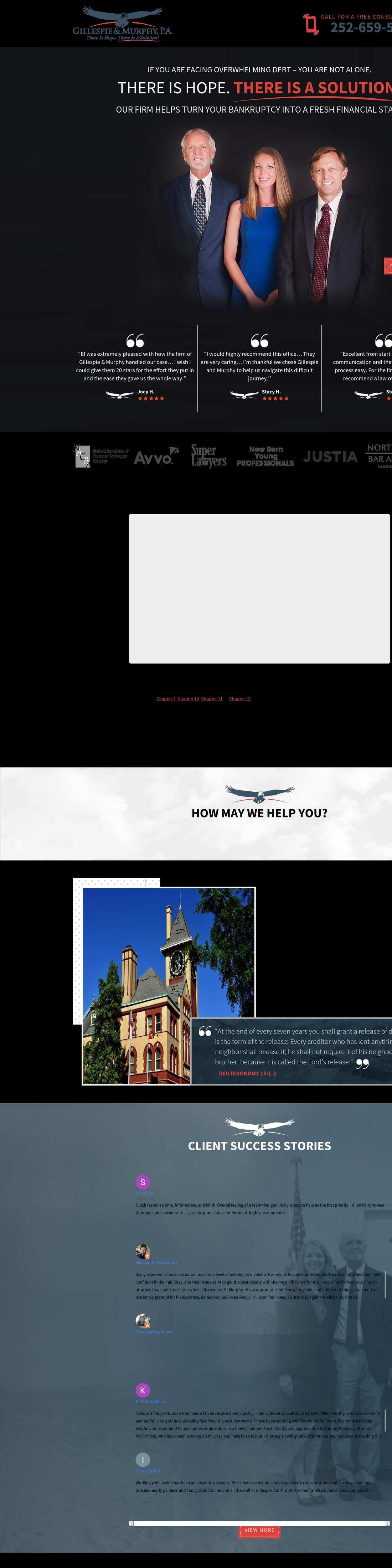 Gillespie & Murphy PA - Wilmington NC Lawyers