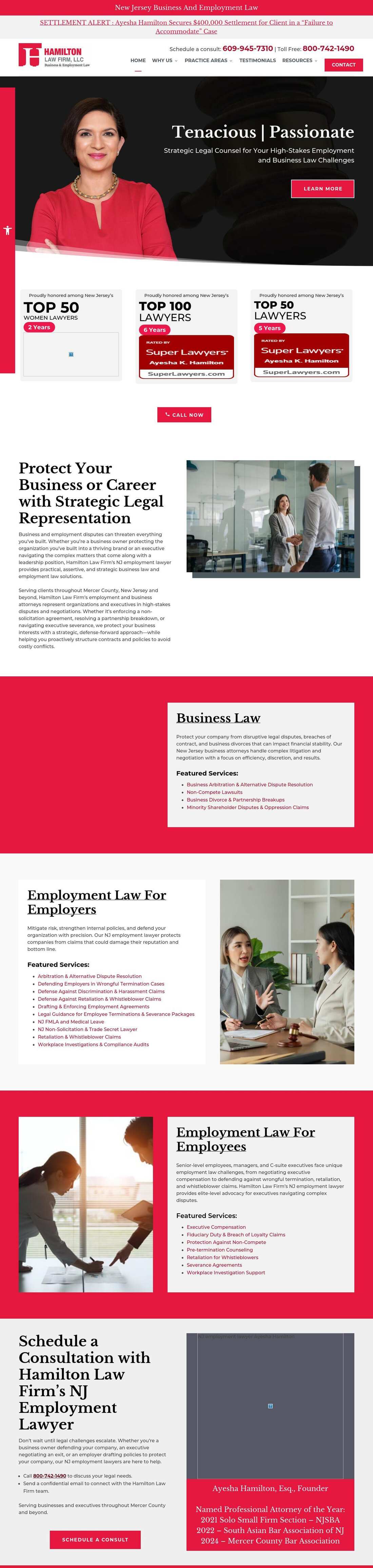 Hamilton Law Firm, P.C. - Princeton NJ Lawyers