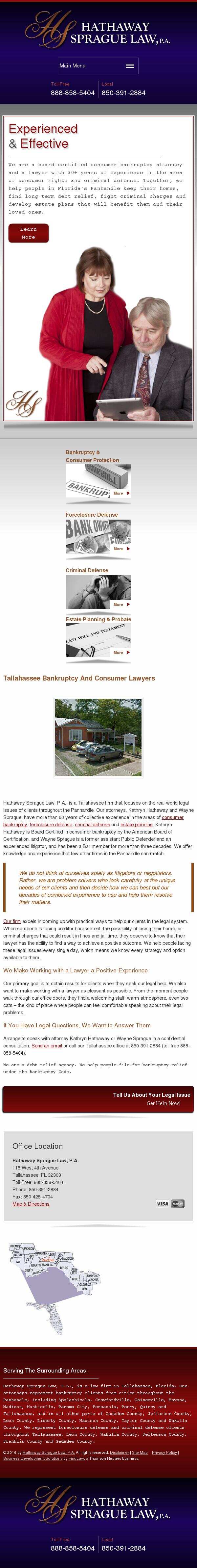 Hathaway Sprague Law, P.A. - Tallahassee FL Lawyers