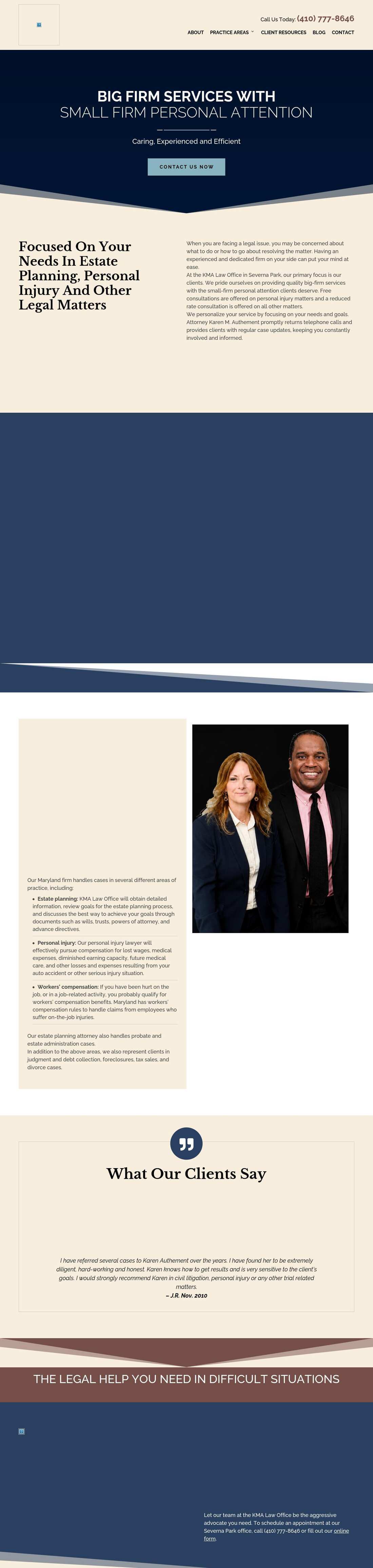 KMA Law Office - Severna Park MD Lawyers