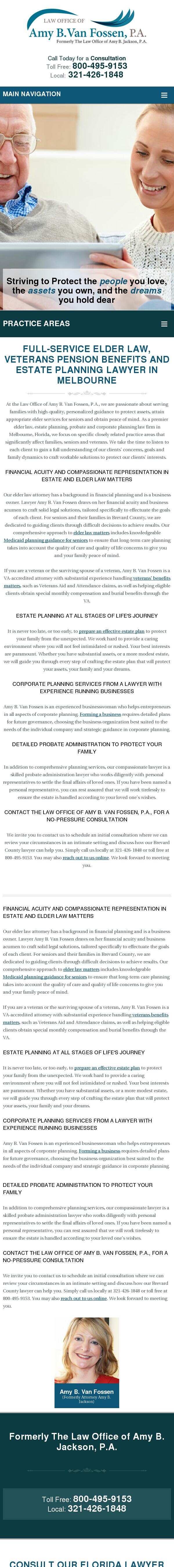 Law Office of Amy B. Van Fossen - Melbourne FL Lawyers