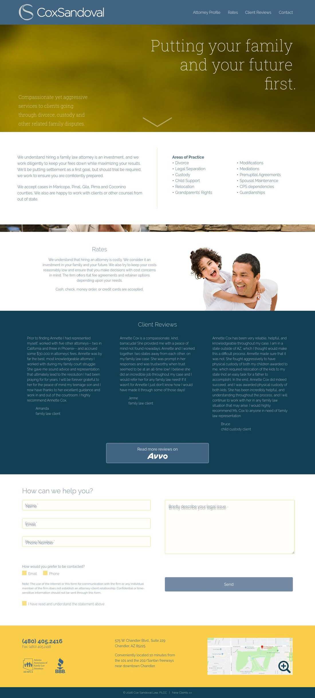 Law Office of Annette M. Cox, PLLC - Tempe AZ Lawyers