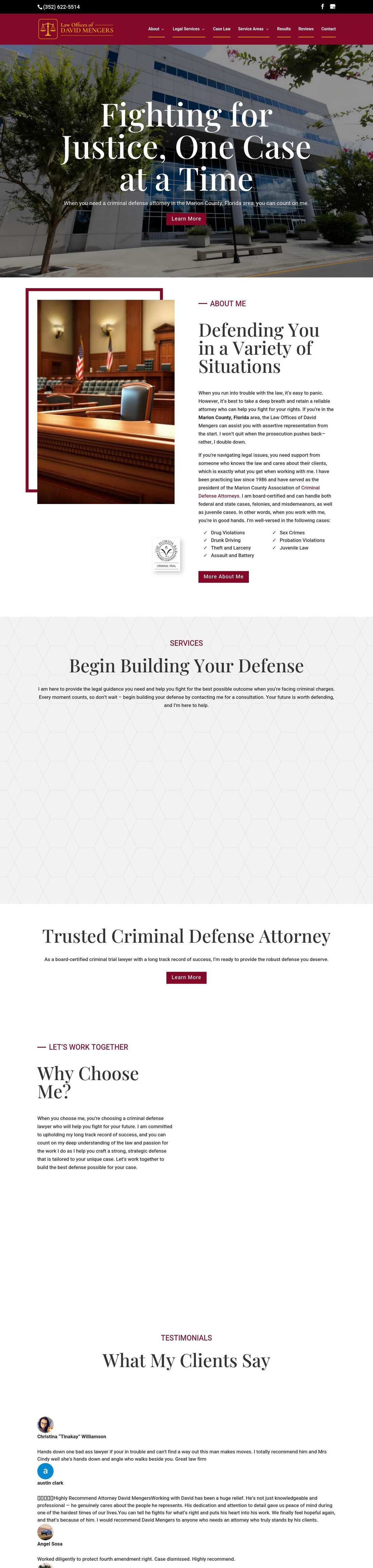 Law Office of David Mengers - Ocala FL Lawyers