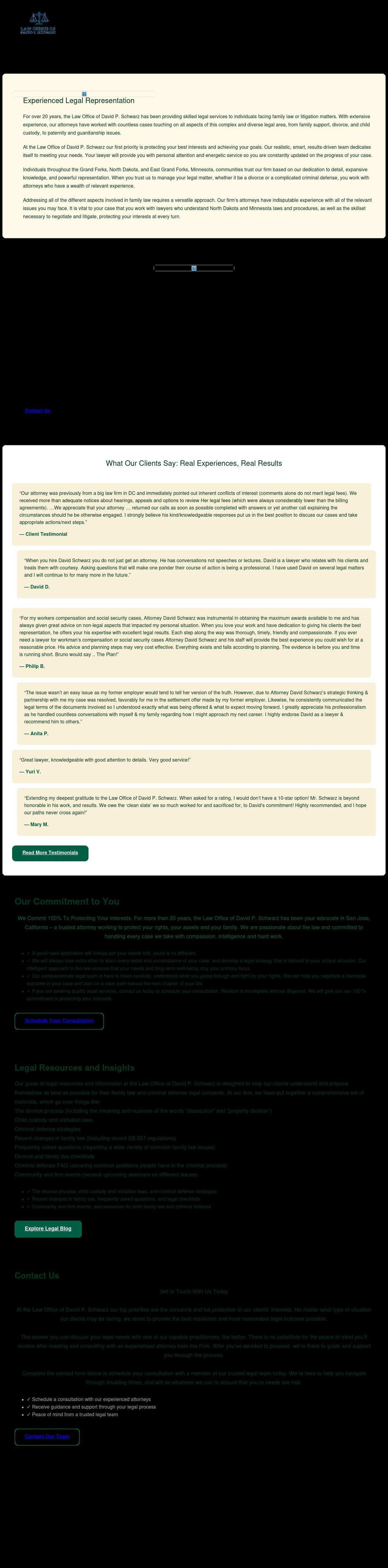 Law Office of David P. Schwarz - Santa Ana CA Lawyers