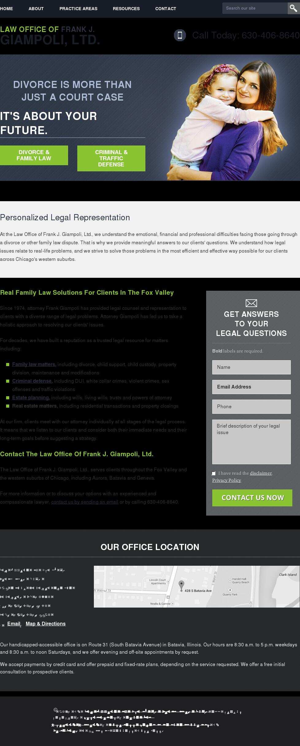 Law Office of Frank J. Giampoli, Ltd. - Batavia IL Lawyers