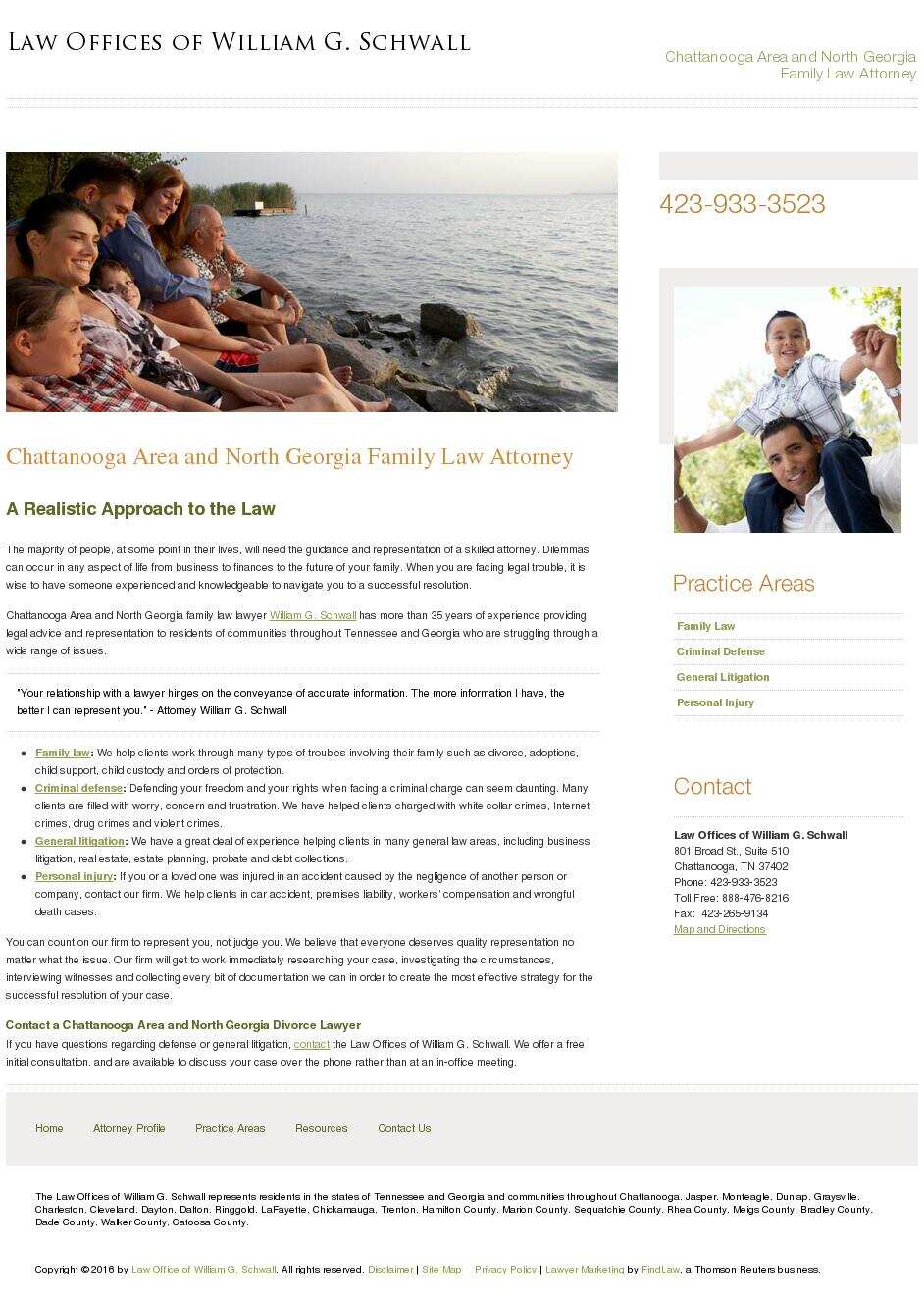 Law Office of William G. Schwall - Chattanooga TN Lawyers