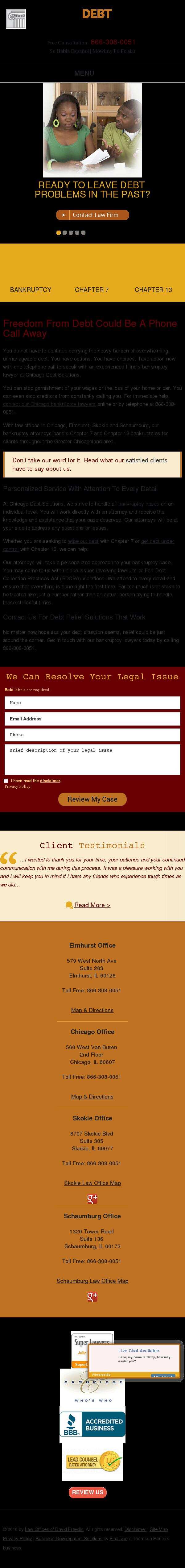 Law Offices of David Freydin - Elmhurst IL Lawyers