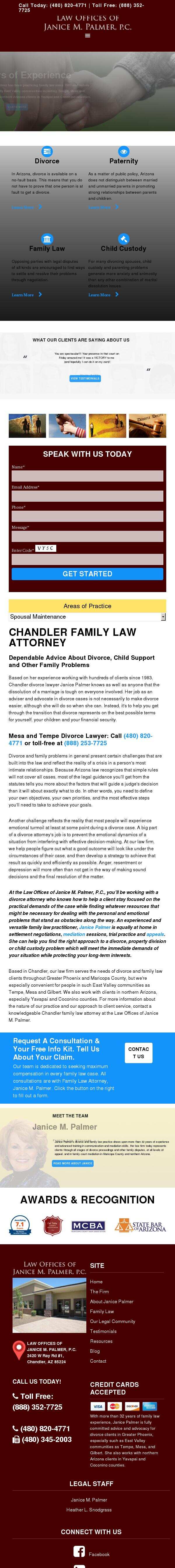 Law Offices of Janice M. Palmer, P.C. - Chandler AZ Lawyers