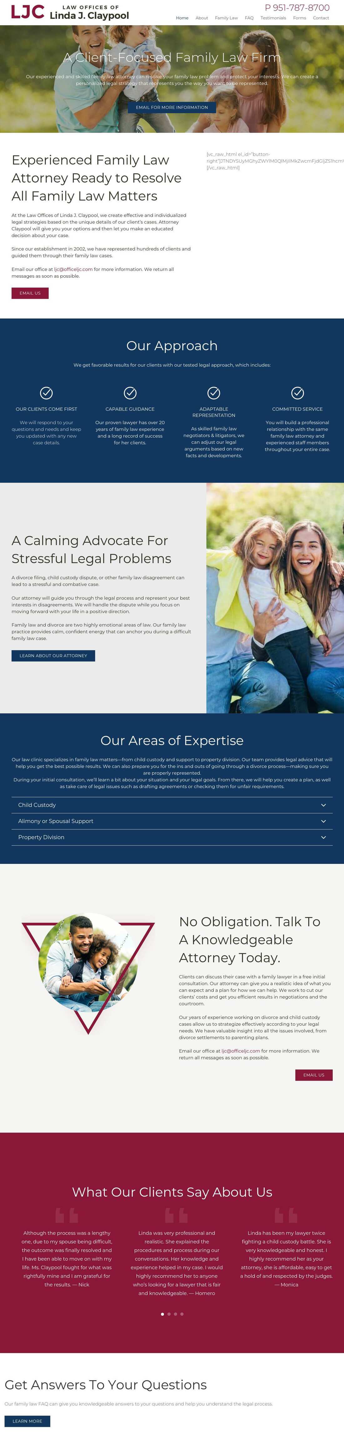 Law Offices of Linda J. Claypool - Riverside CA Lawyers