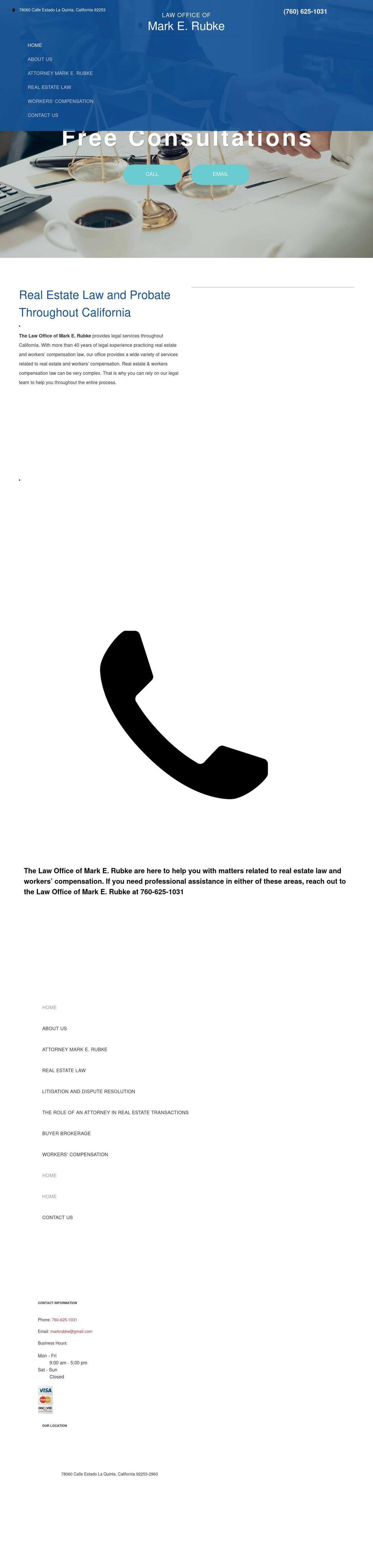 Law Offices of Mark E. Rubke - Oakland CA Lawyers