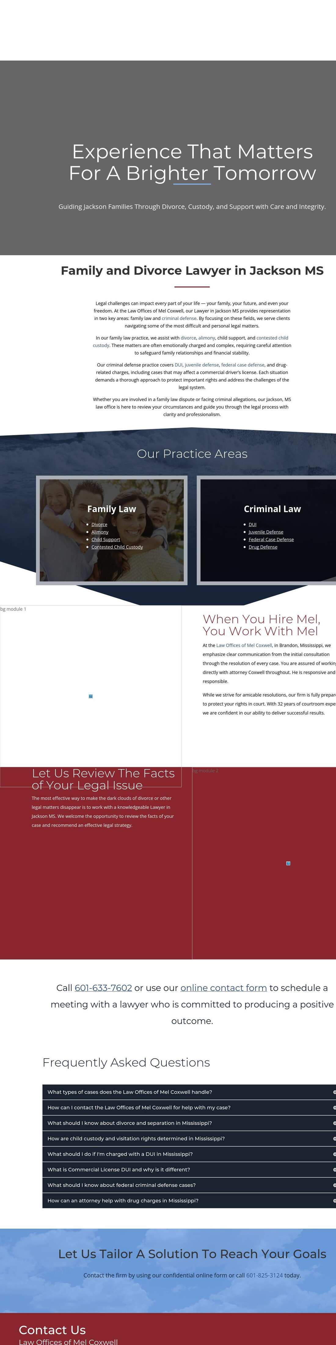 Law Offices of Mel Coxwell - Brandon MS Lawyers