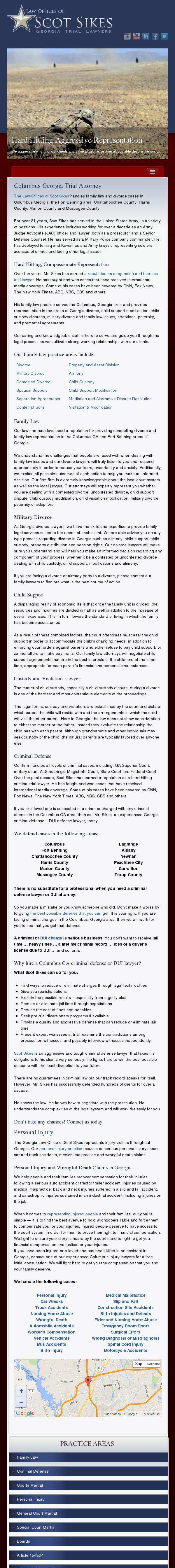 Law Offices of Scot Sikes - Columbus GA Lawyers