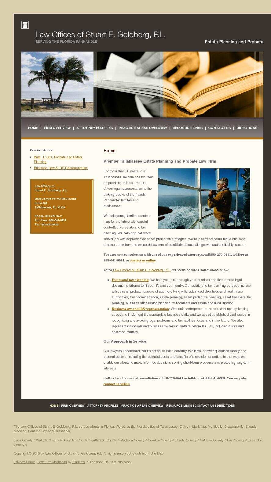 Law Offices of Stuart E. Goldberg PL - Tallahassee FL Lawyers