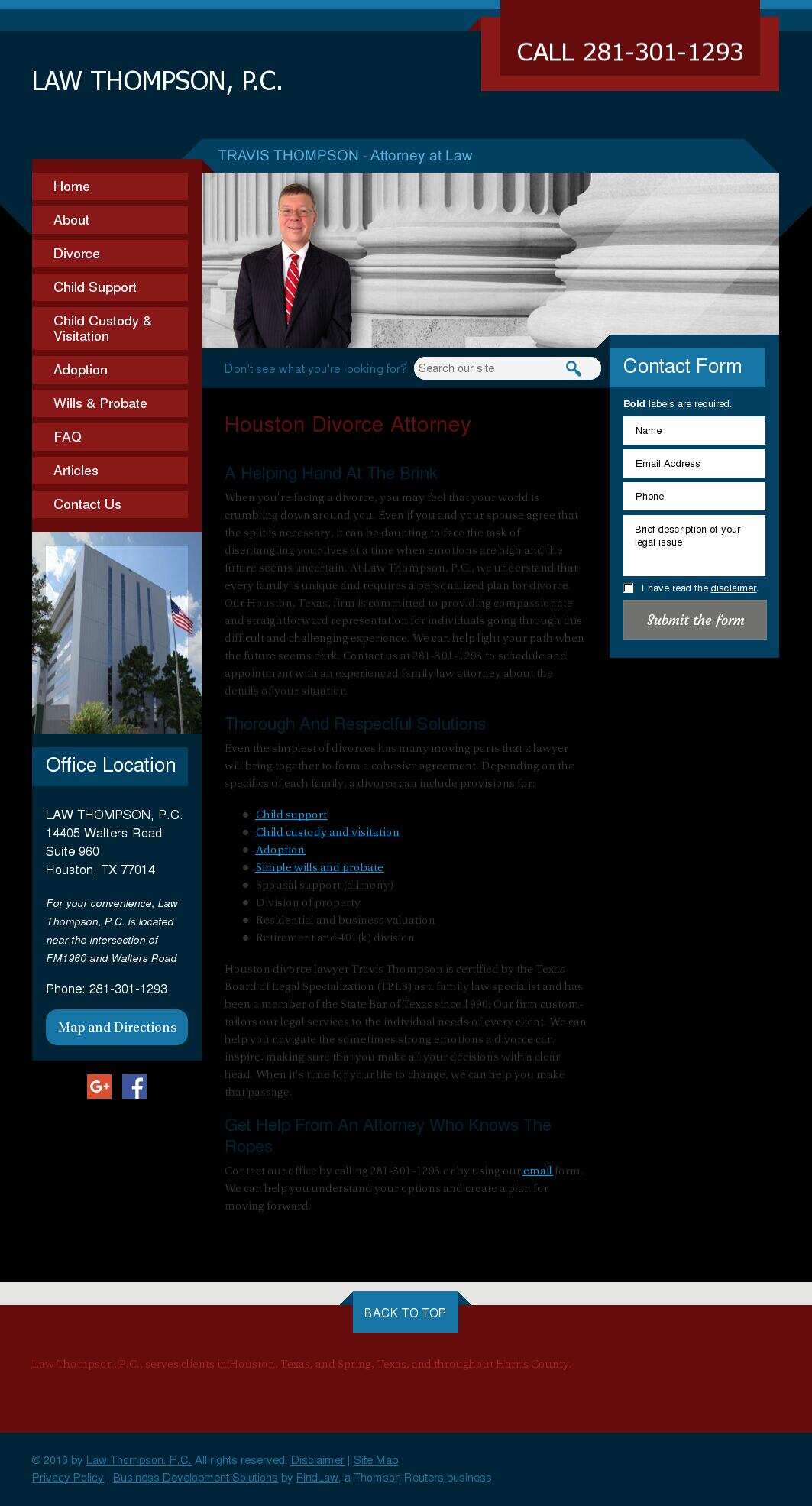 Law Thompson, P.C. - Houston TX Lawyers