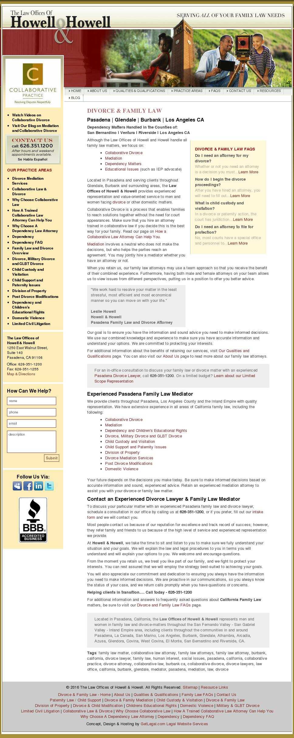 Leslie K. Howell - Amicable Divorce Services - Pasadena CA Lawyers