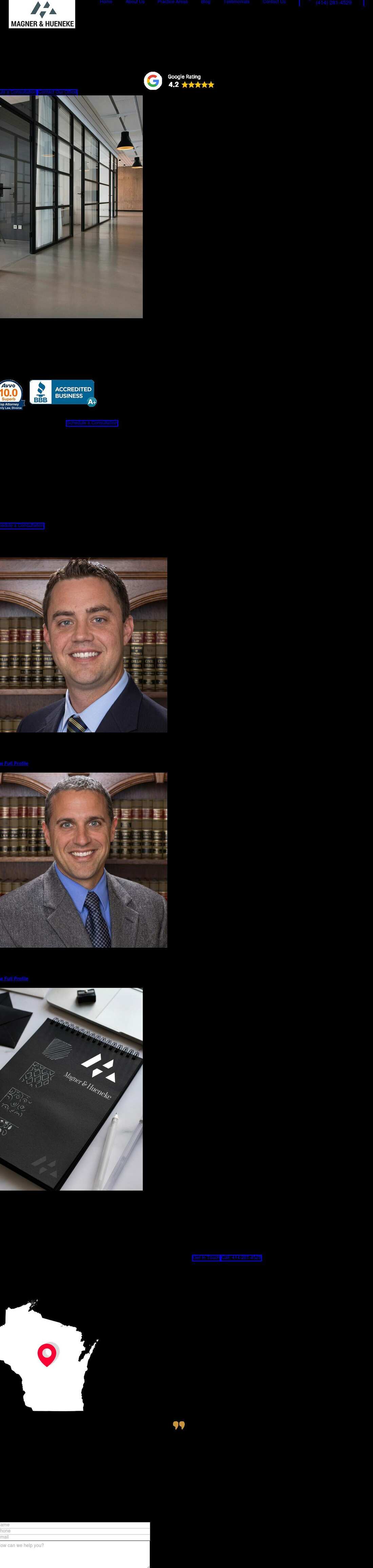 Magner, Hueneke, Smith & Borda, LLP - Milwaukee WI Lawyers