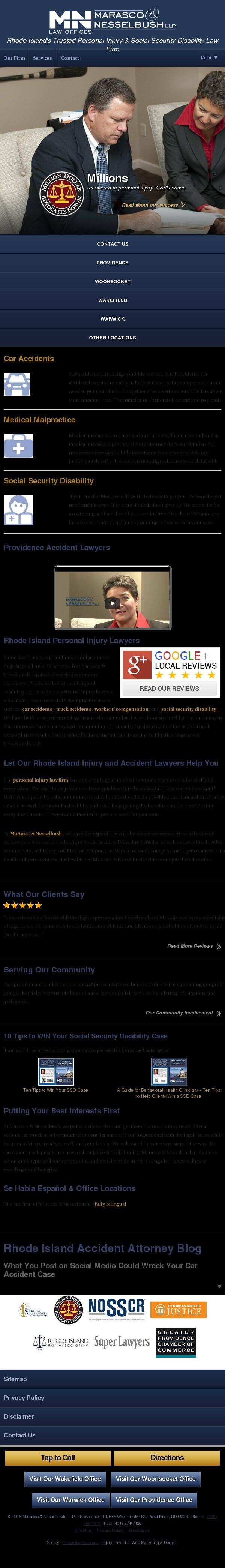 Marasco & Nesselbush, LLP - Providence RI Lawyers