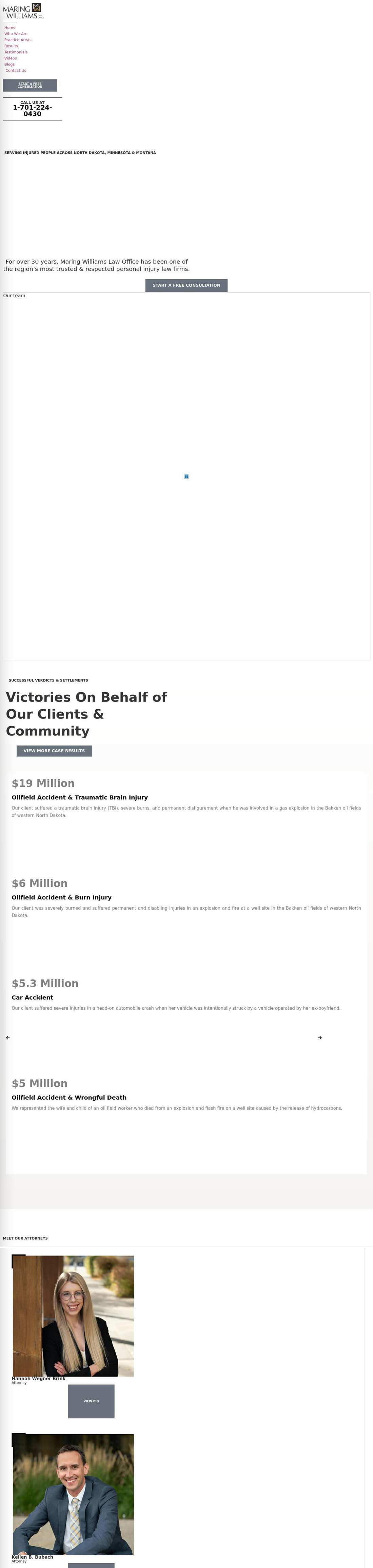 Maring Williams Law Office PC - Fargo ND Lawyers