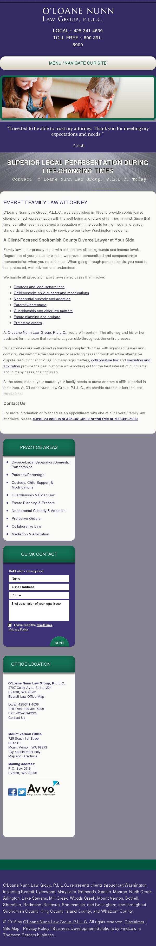 O'Loane Nunn Law Group, P.L.L.C. - Everett WA Lawyers