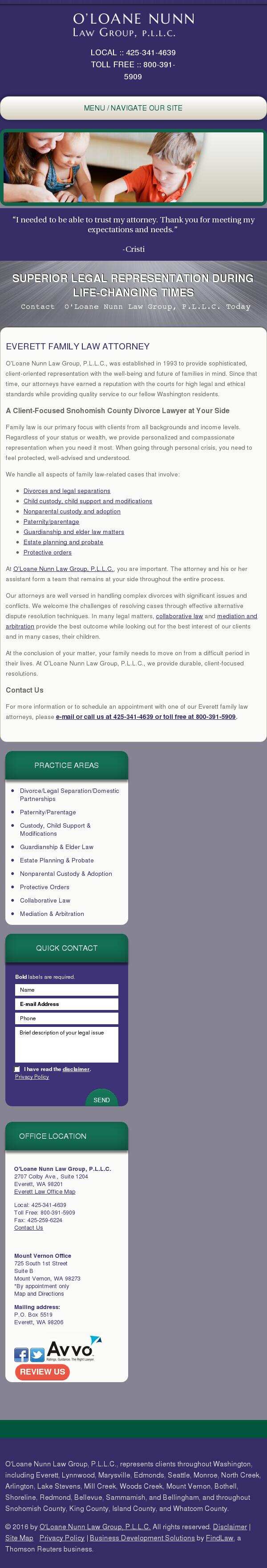 O'Loane Nunn Law Group, P.L.L.C. - Mount Vernon WA Lawyers