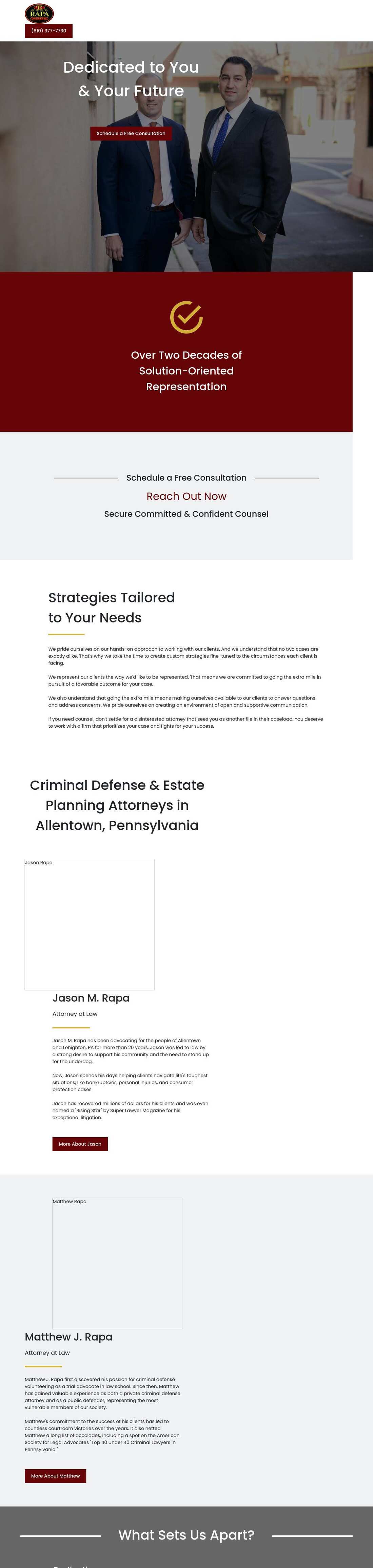 Rapa Law Office, P.C. - Lehighton PA Lawyers