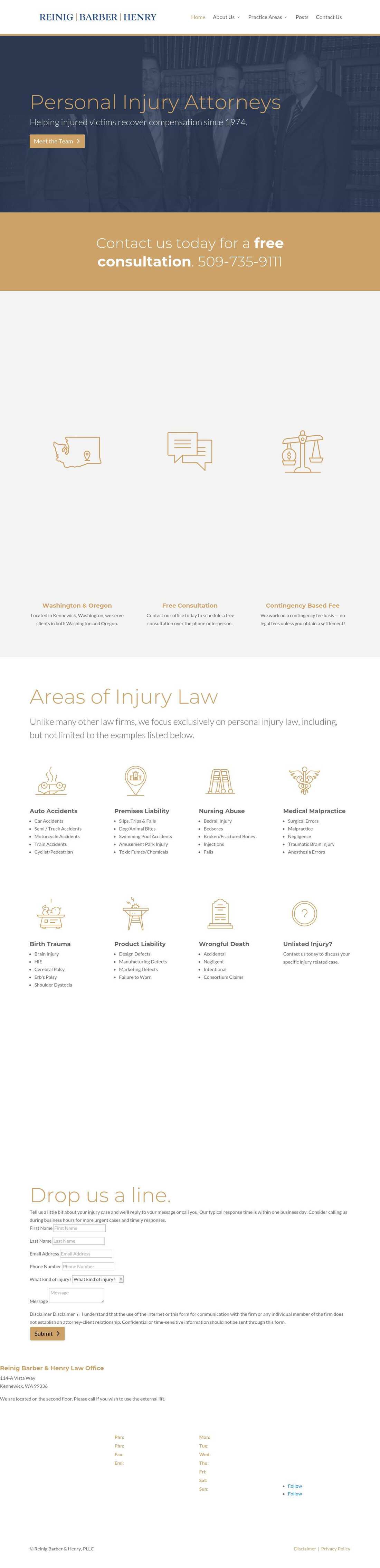 Reinig, Barber & Henry - Kennewick WA Lawyers