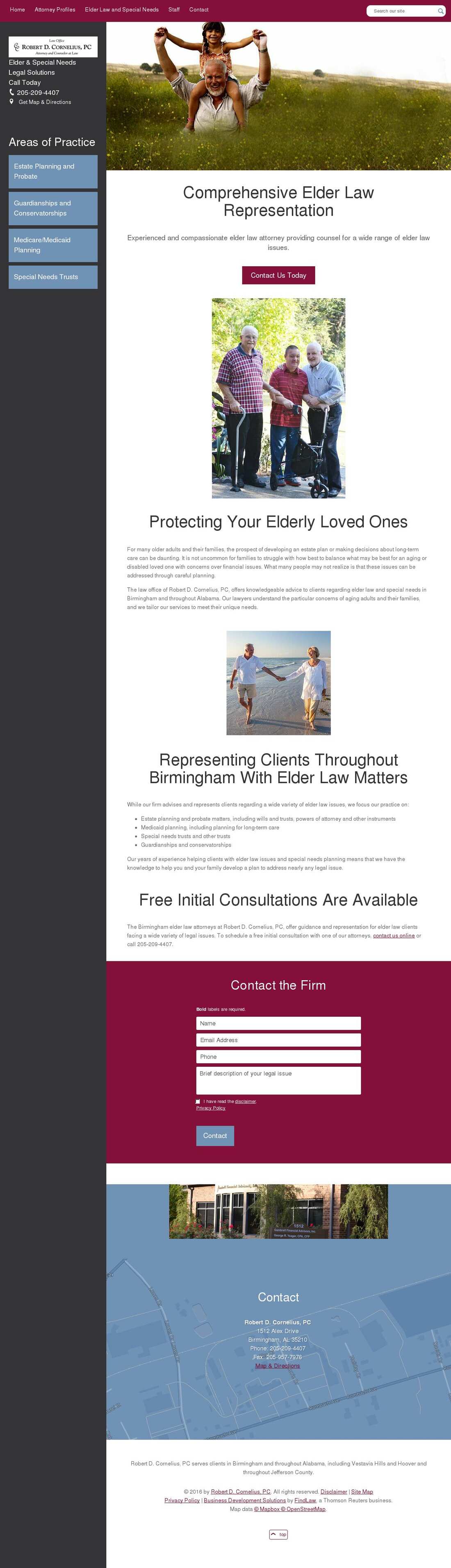 Robert D. Cornelius, PC - Birmingham AL Lawyers