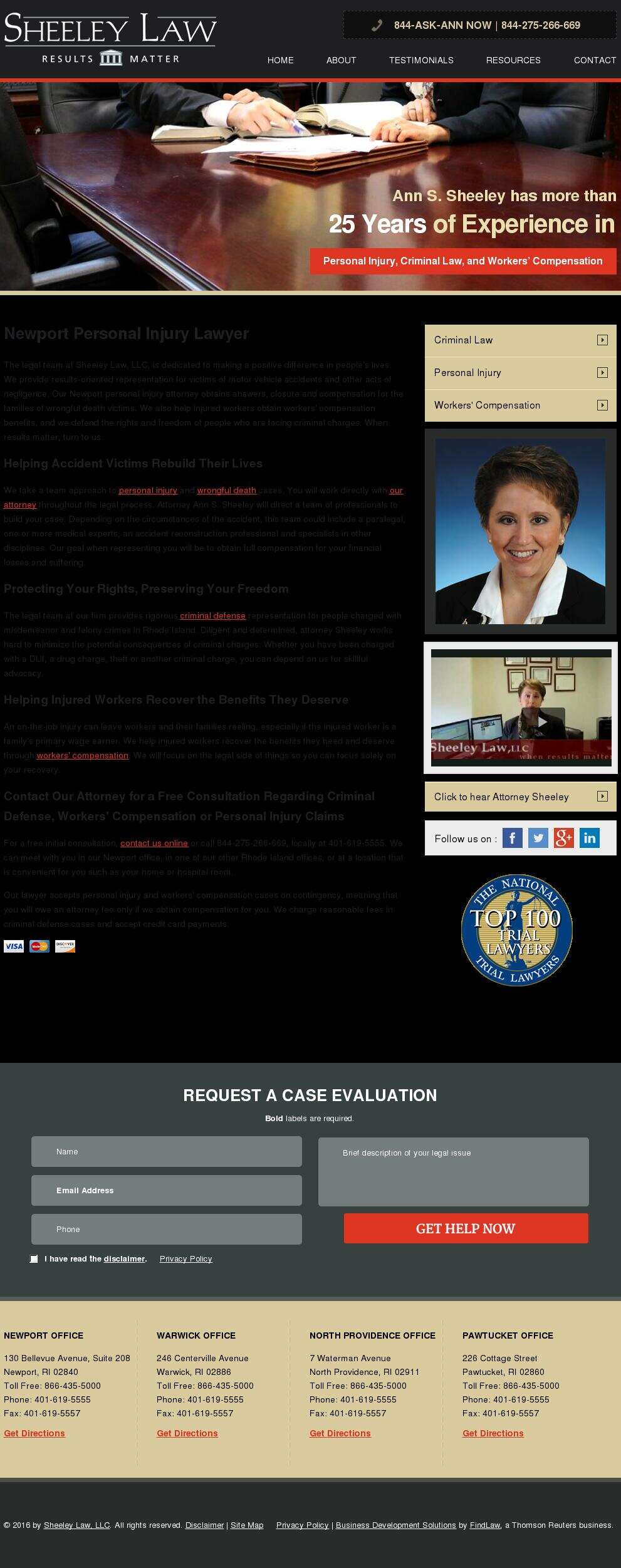 Sheeley Law, LLC - Warwick RI Lawyers