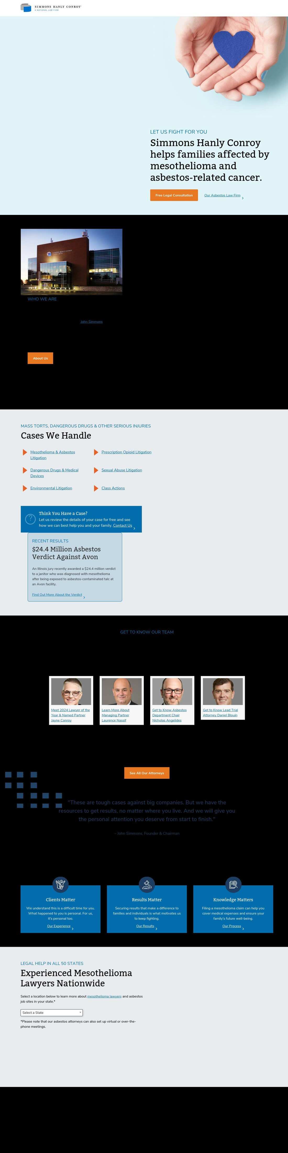 Simmons Hanly Conroy - Alton IL Lawyers