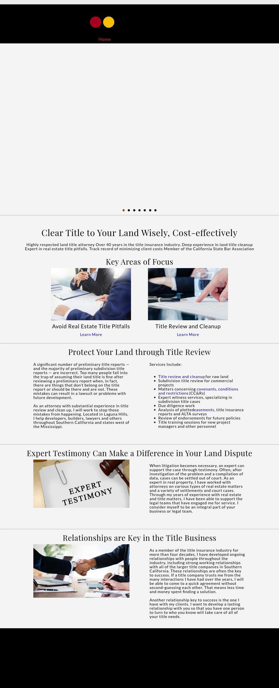 Steven F. Ball Consulting, LLC - Laguna Hills CA Lawyers