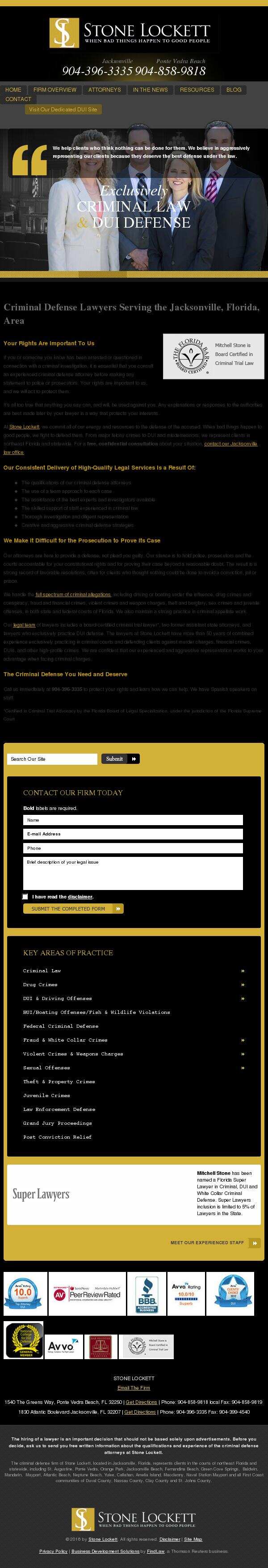 Stone Lockett - Jacksonville FL Lawyers