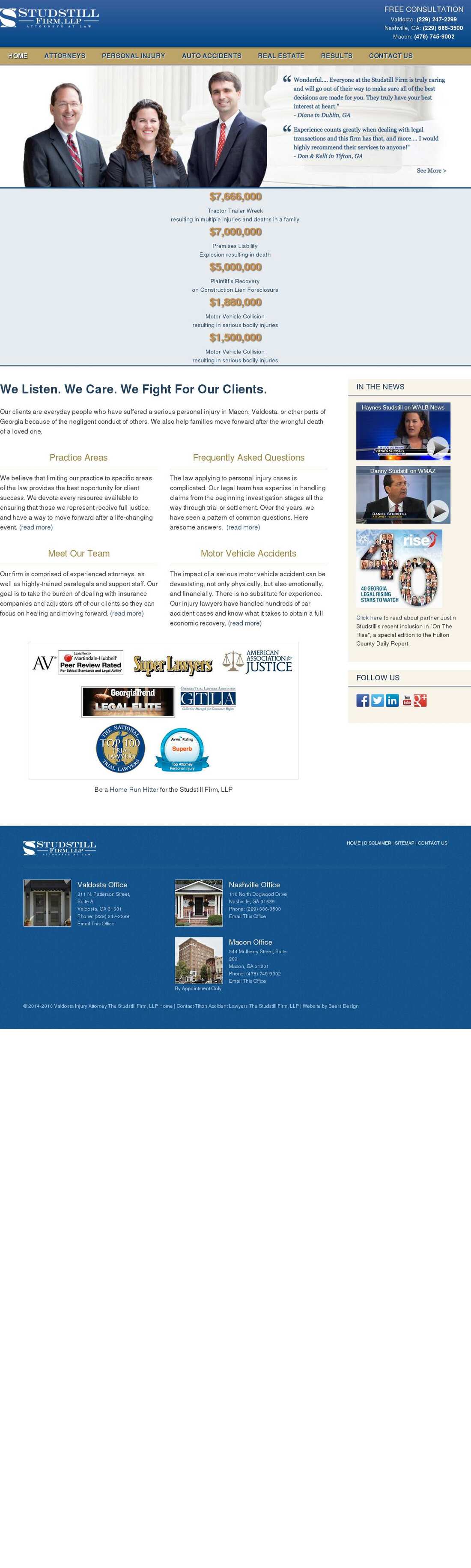 Studstill Firm, LLP - Valdosta GA Lawyers