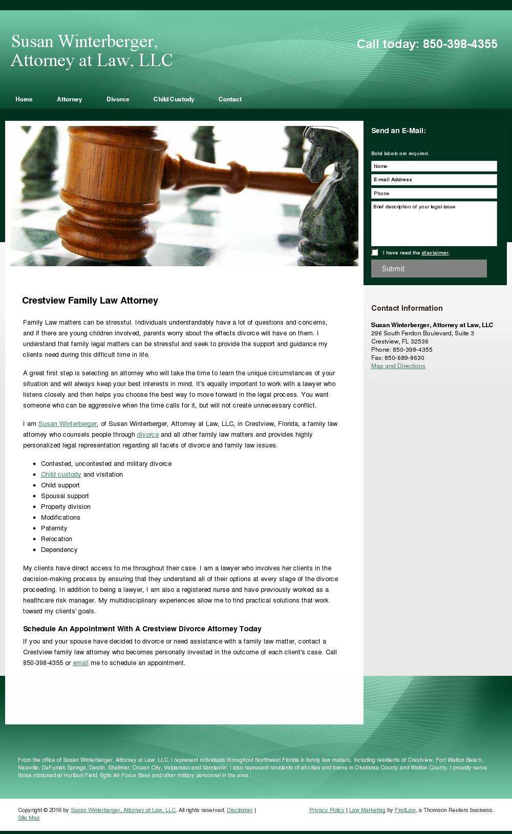 Susan Winterberger, Attorney at Law, LLC - Crestview FL Lawyers
