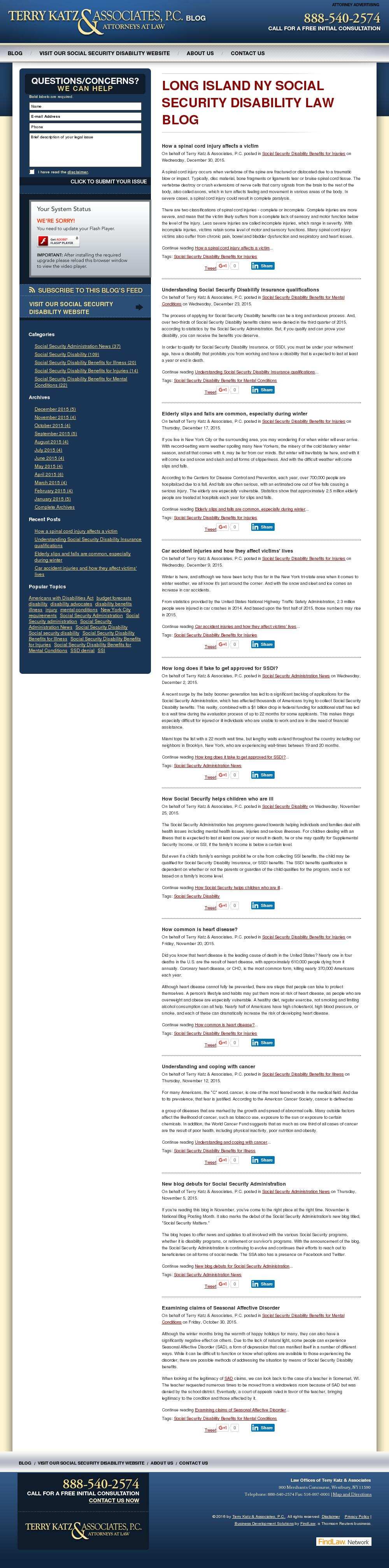 Terry Katz & Associates, P.C. - New York NY Lawyers