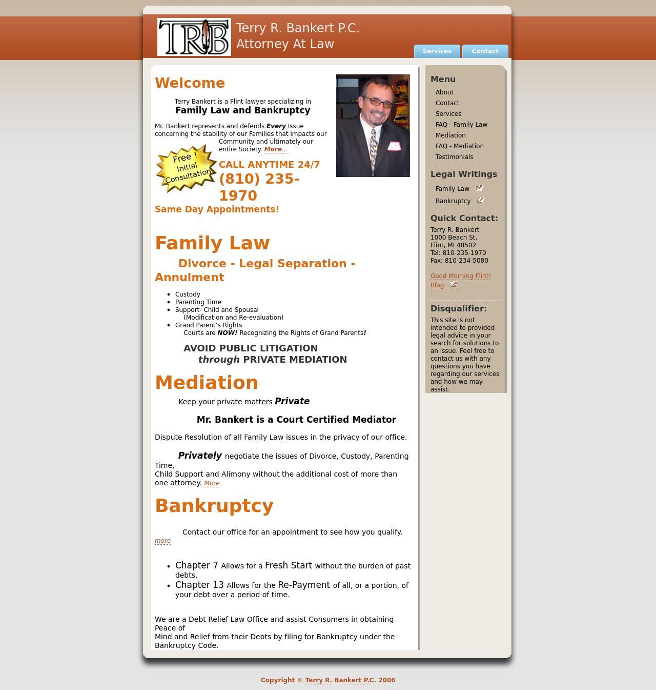 Terry R. Bankert PC - Flint MI Lawyers