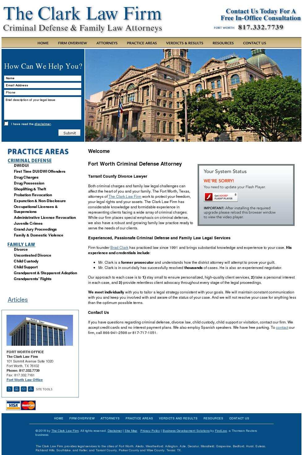 The Clark Law Firm - Fort Worth TX Lawyers