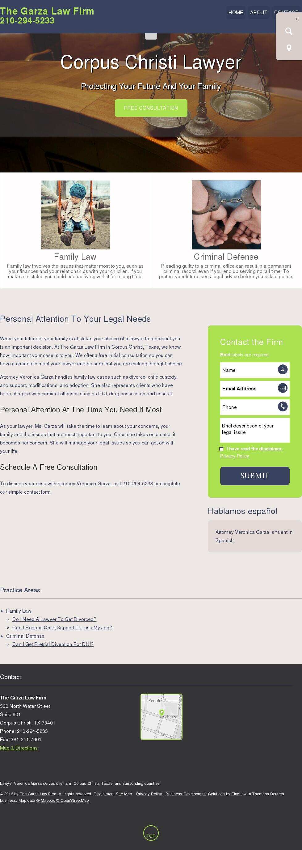 The Garza Law Firm - Corpus Christi TX Lawyers