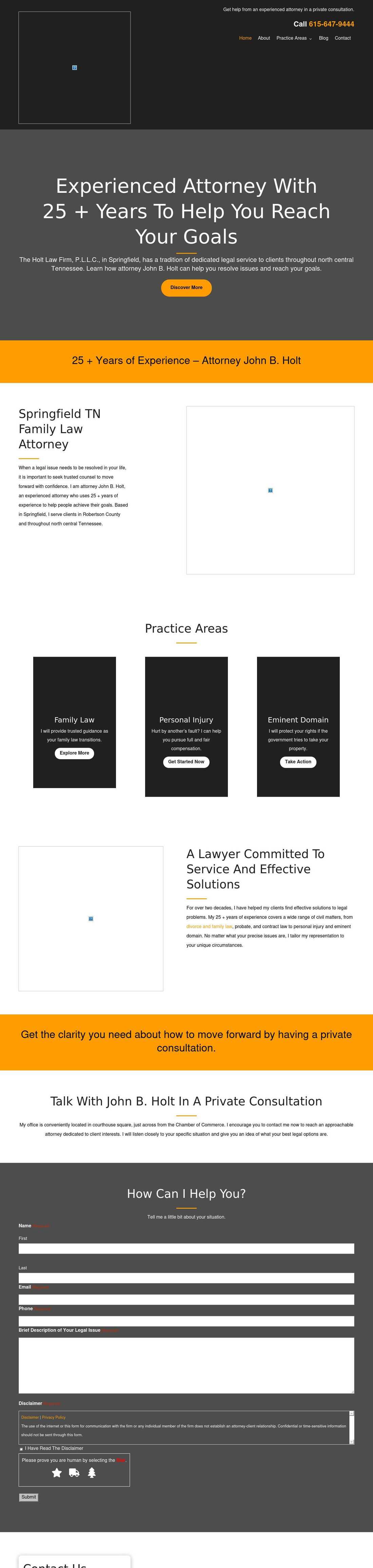 The Holt Law Firm, P.L.L.C. - Springfield TN Lawyers